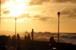 Sunrise sunset La Santa Lanzarote Canarias
