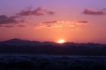 Sunrise sunset La Santa Lanzarote Canarias
