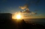 Sunrise sunset La Santa Lanzarote Canarias