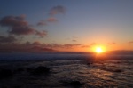 Sunrise sunset La Santa Lanzarote Canarias