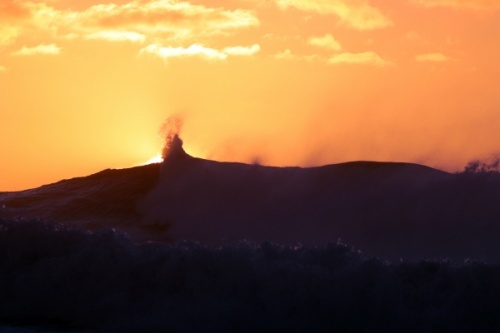 Sunrise sunset La Santa Lanzarote Canarias