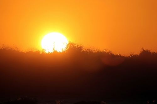 Sunrise sunset La Santa Lanzarote Canarias