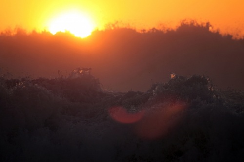 Sunrise sunset La Santa Lanzarote Canarias