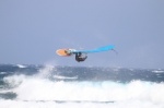 Wave windsurfing 35 knots of wind El Cabezo El Medano 28-09-2021