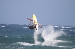 Wave windsurfing 35 knots of wind El Cabezo El Medano 28-09-2021