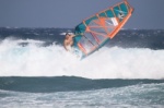 Wave windsurfing 35 knots of wind El Cabezo El Medano 28-09-2021