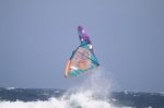 Wave windsurfing 35 knots of wind El Cabezo El Medano 28-09-2021
