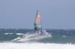 Wave windsurfing 35 knots of wind El Cabezo El Medano 28-09-2021