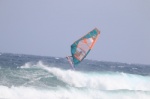 Wave windsurfing 35 knots of wind El Cabezo El Medano 28-09-2021