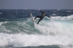 Wave windsurfing 35 knots of wind El Cabezo El Medano 28-09-2021