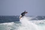 Wave windsurfing 35 knots of wind El Cabezo El Medano 28-09-2021