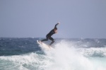 Wave windsurfing 35 knots of wind El Cabezo El Medano 28-09-2021